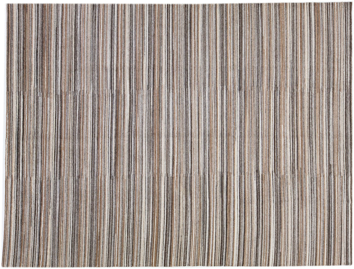 Modern Bamboo & Silk Rug 9 X 12