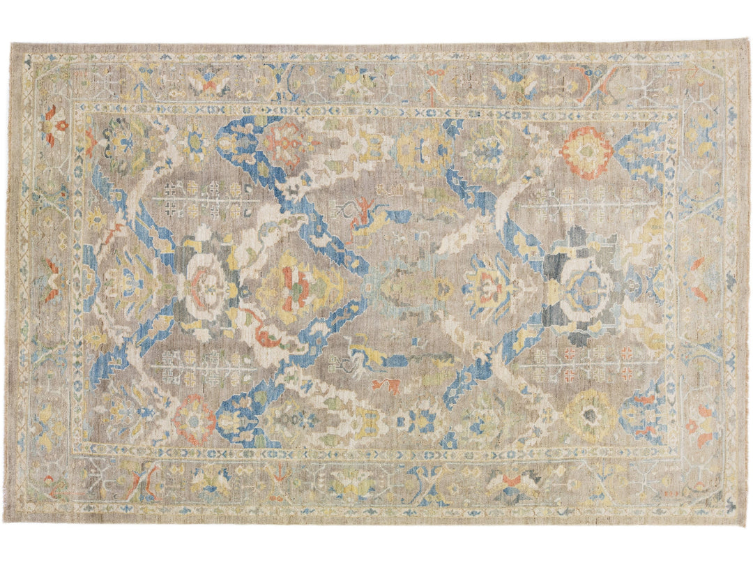 Modern Sultanabad Rug 9 X 13