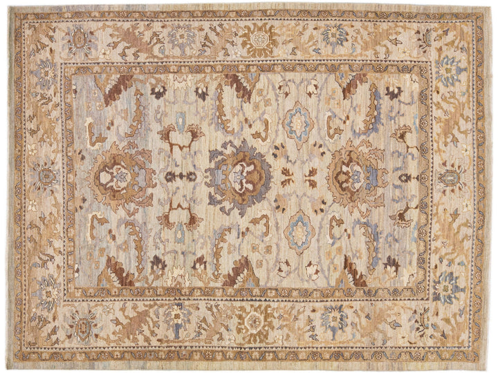 Modern Sultanabad Wool Rug 8 X 10
