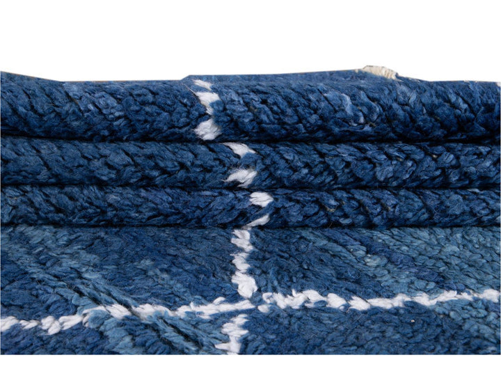 Modern Moroccan Wool Rug 10 X 10