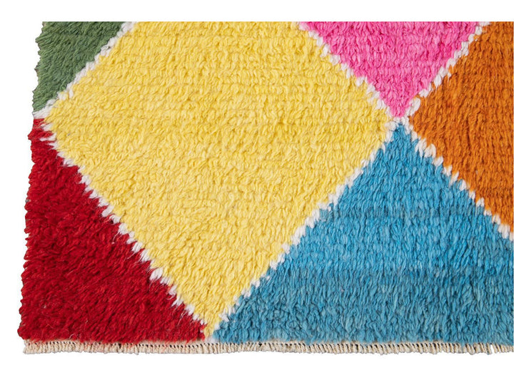 Modern Moroccan Style Wool Rug 10 X 13