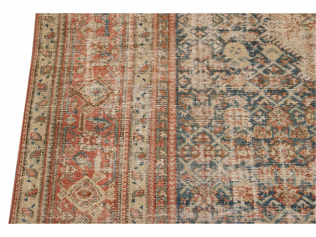 Vintage Malayer Runner Wool Runner 7 X 18