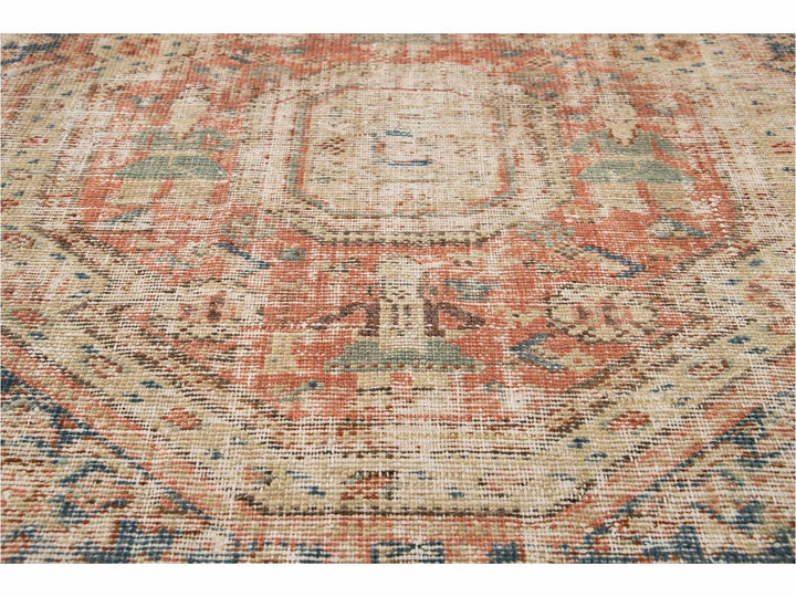 Vintage Malayer Runner Wool Runner 7 X 18