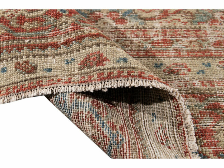 Vintage Malayer Runner Wool Runner 7 X 18