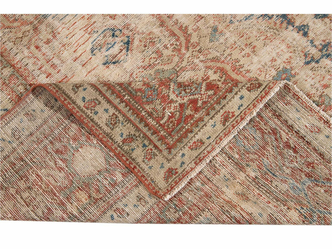 Vintage Malayer Runner Wool Runner 7 X 18