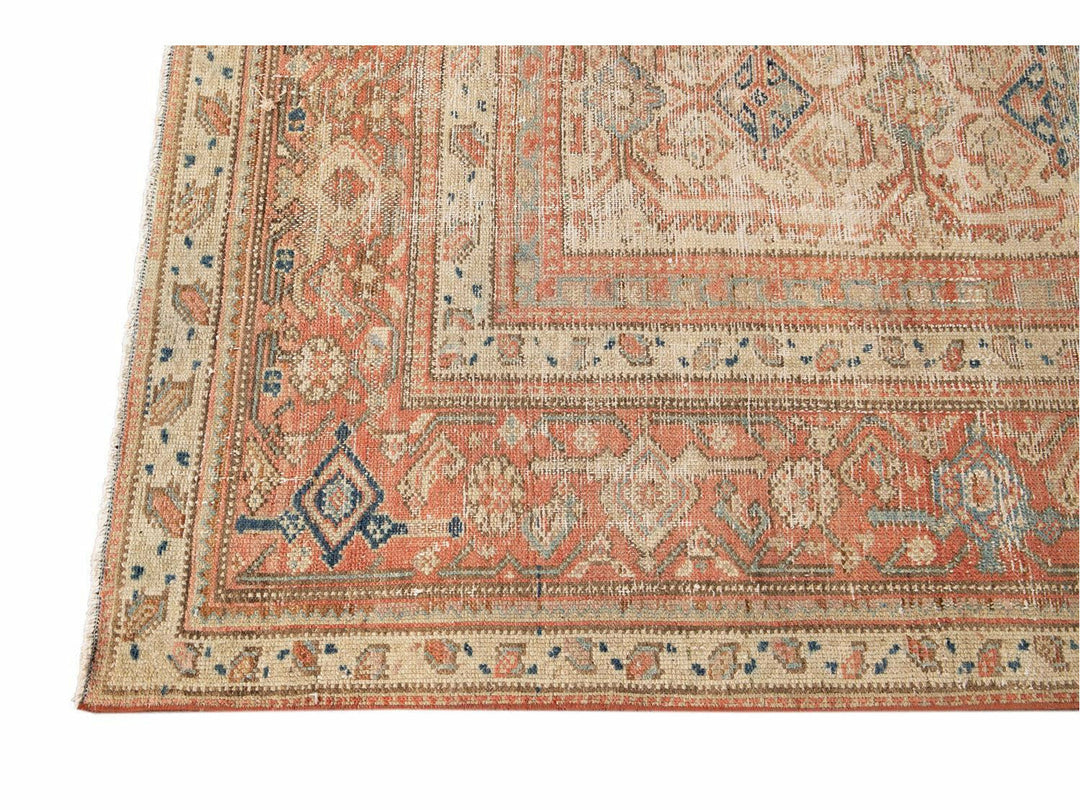 Vintage Malayer Runner Wool Runner 7 X 18