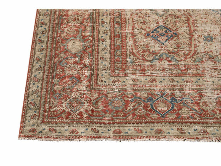 Vintage Malayer Runner Wool Runner 7 X 18