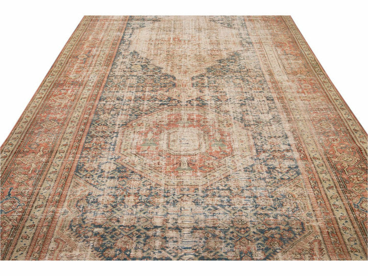 Vintage Malayer Runner Wool Runner 7 X 18