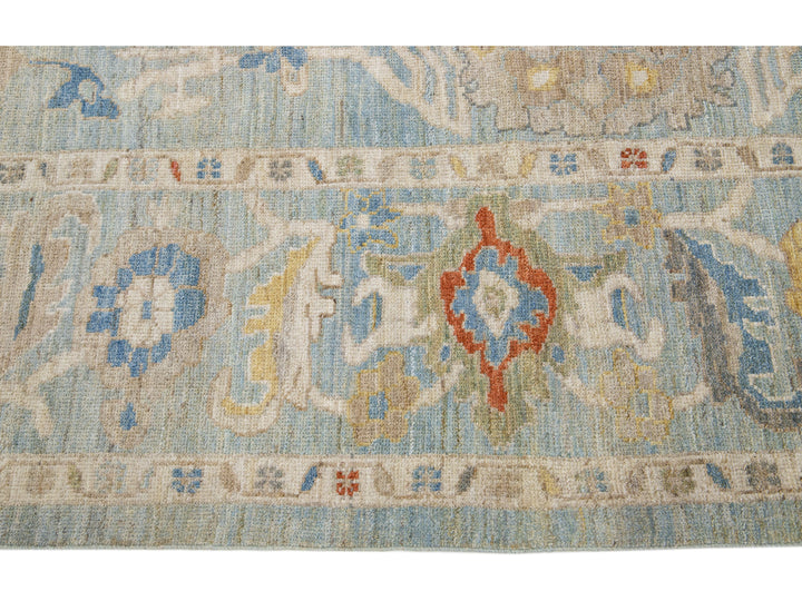 Modern Sultanabad Wool Rug 10 X 14
