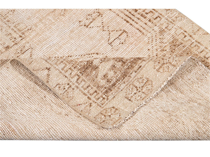 Mid-20th Century Vintage Turkish Wool Runner Rug 3 X 12