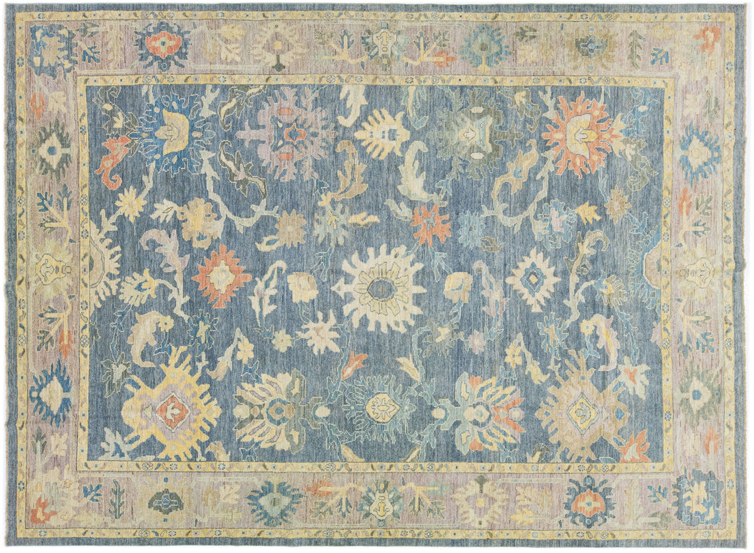 Modern Sultanabad Wool Rug 11 X 14