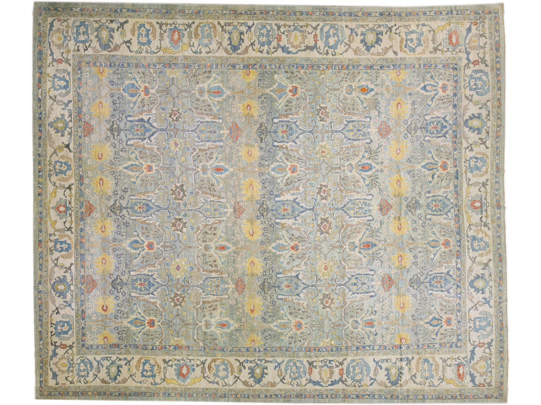 Modern Sultanabad Wool Rug 20 X 23