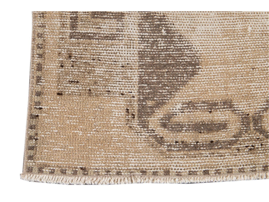 Mid 20th Century Vintage Turkish Wool Runner 3 X 12