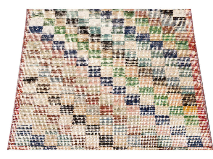 Mid-20th Century Vintage Turkish Wool Runner Rug, 2 X 9