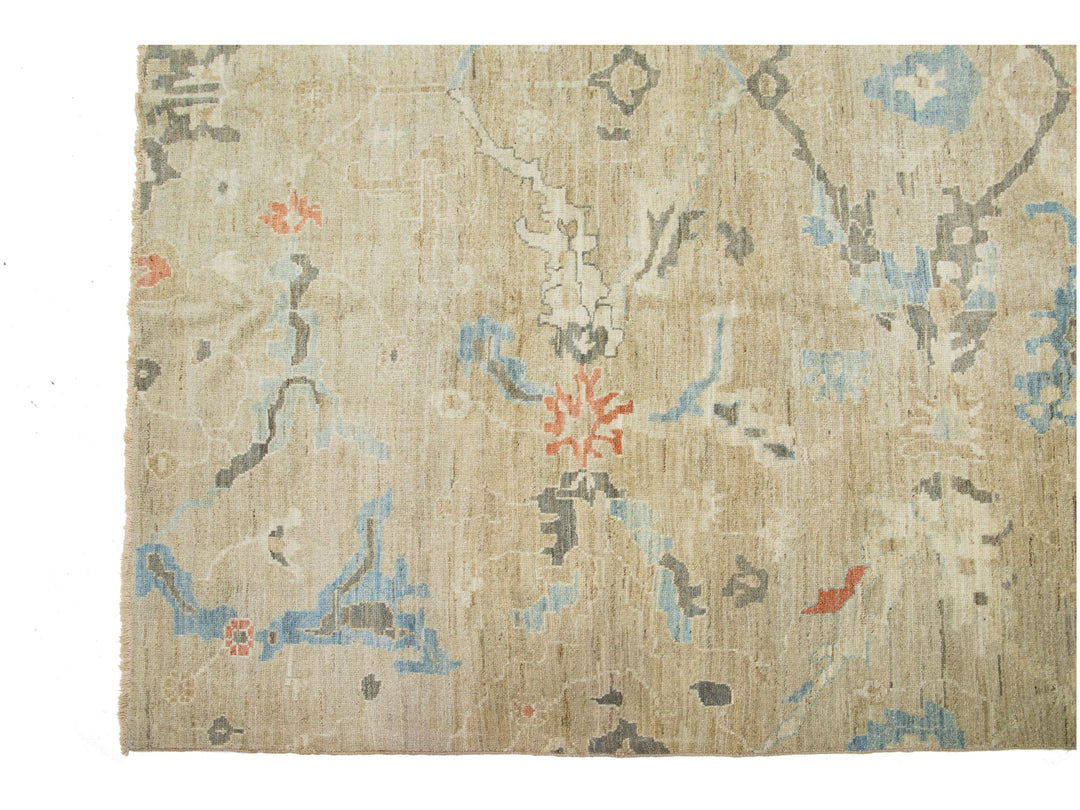 Modern Sultanabad Rug 10 X 19