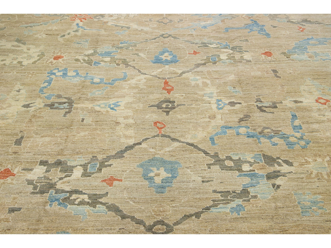Modern Sultanabad Rug 10 X 19