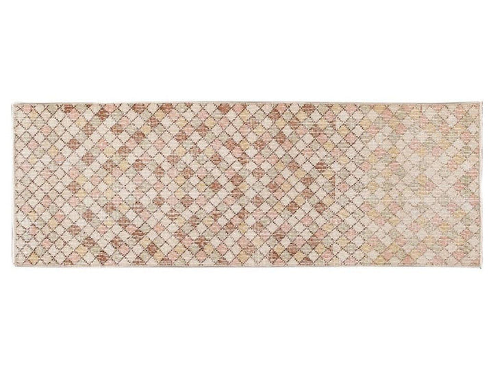 Vintage Art Deco Wool Runner 2 X 5