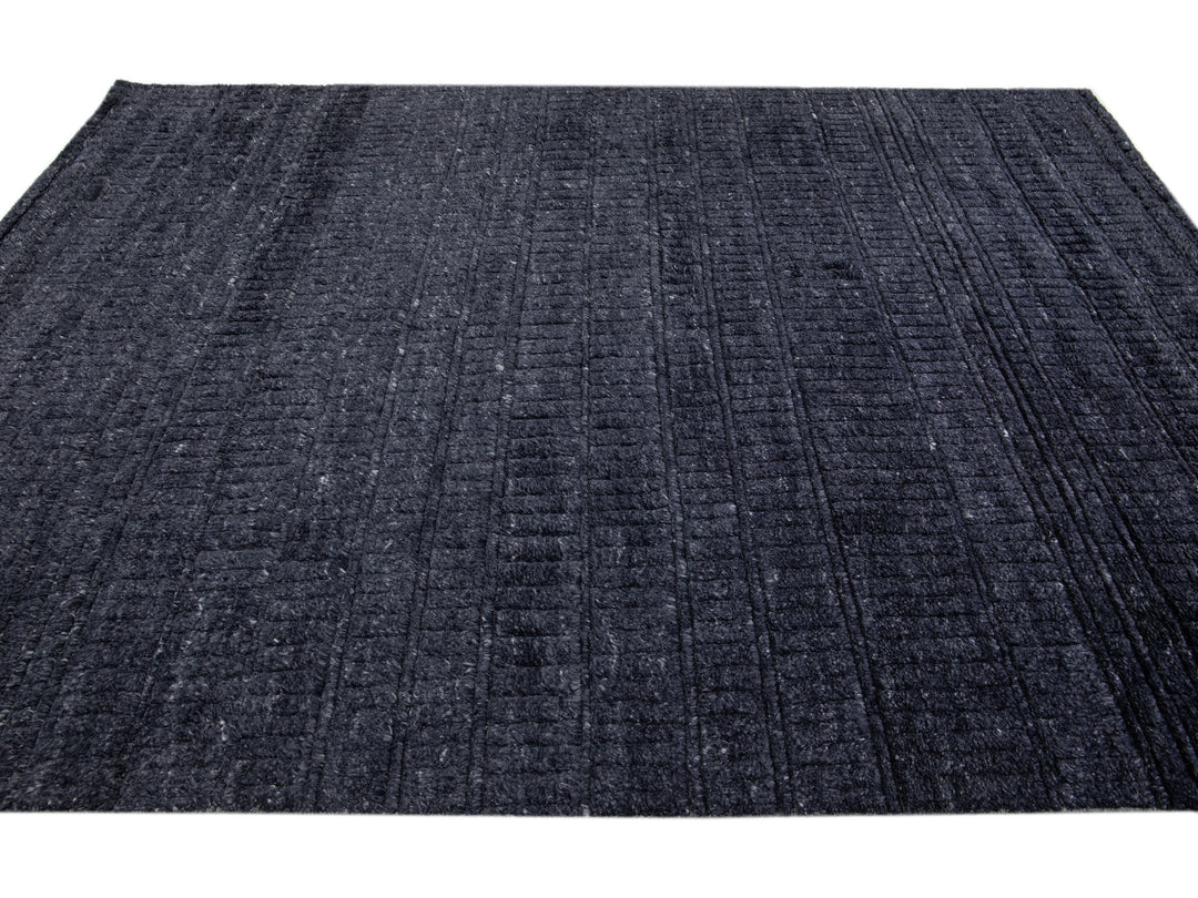 Modern Moroccan Wool Rug 8 X 10