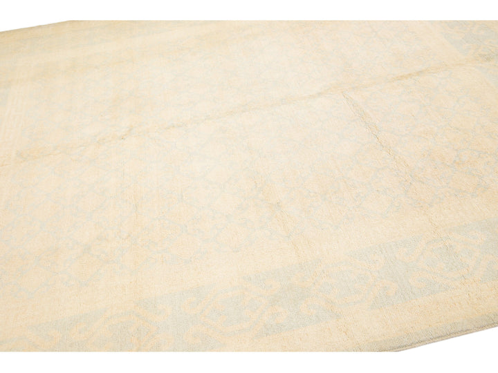 Modern Khotan Wool Rug 8 X 10
