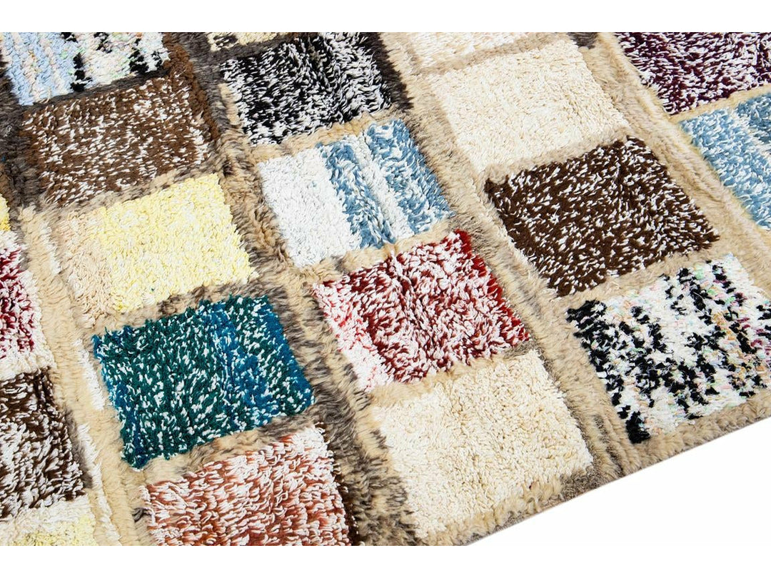 Modern Turkish Tulu Wool Rug 10 X 14