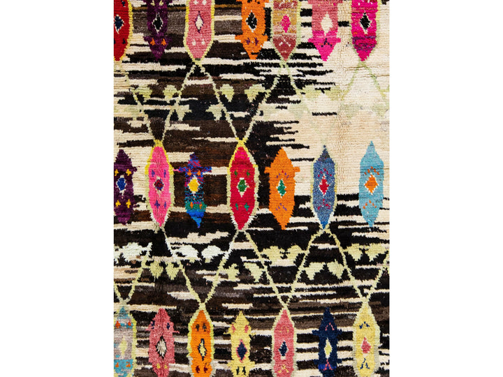 Modern Turkish Tulu Wool Rug 10 X 14