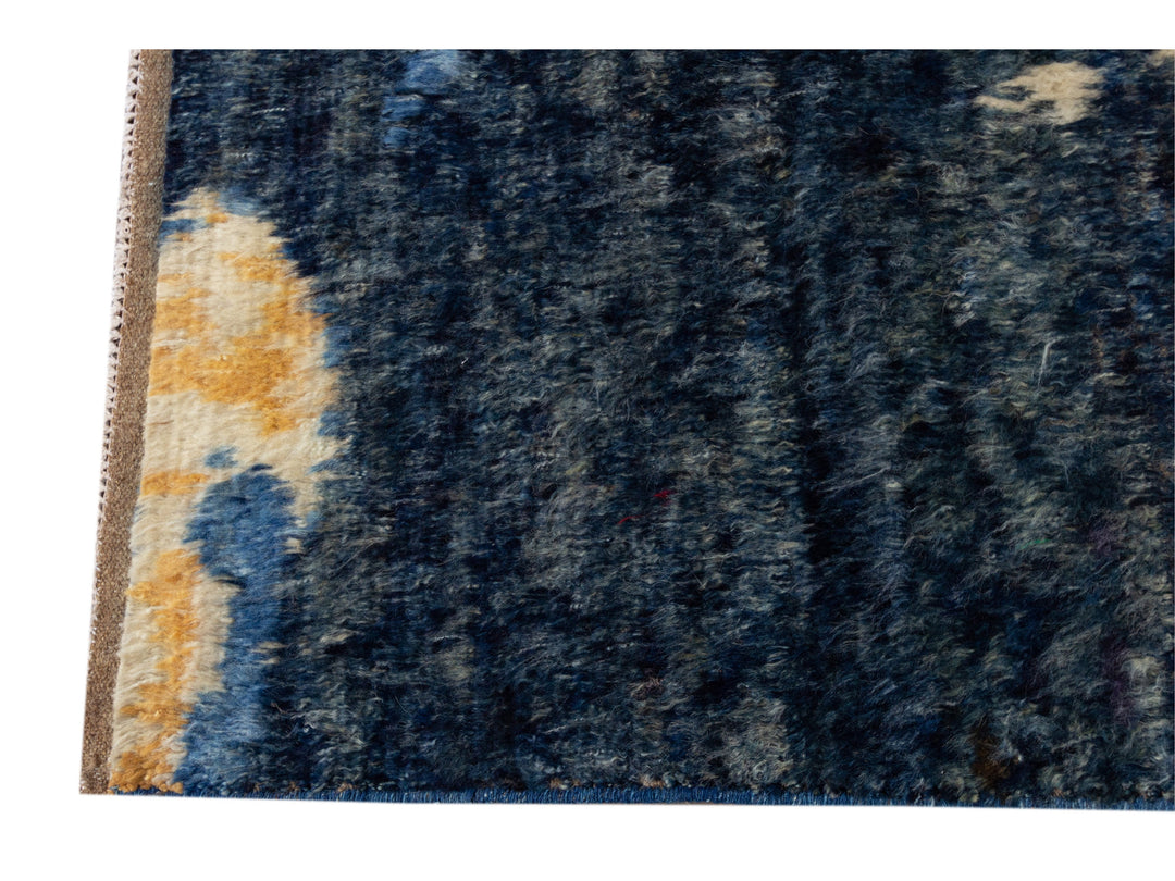 Modern Moroccan Style Wool Rug,7 X 10