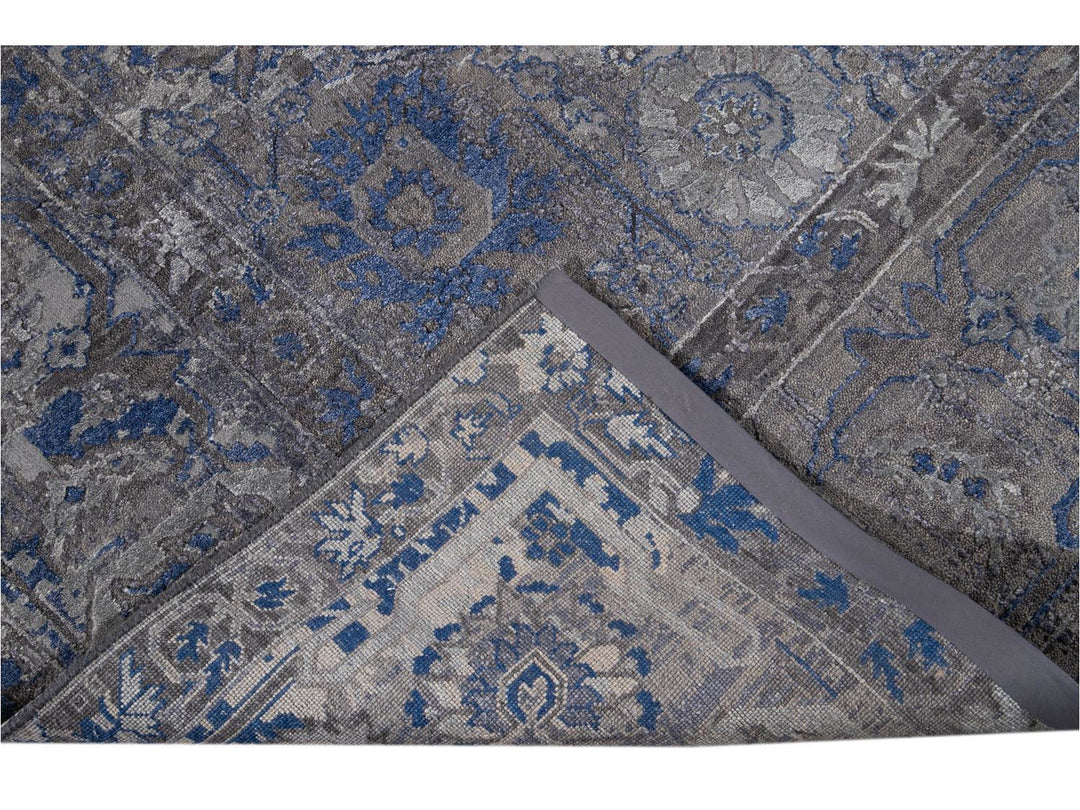 New Modern Contemporary Abstract Wool Rug 10 X 14