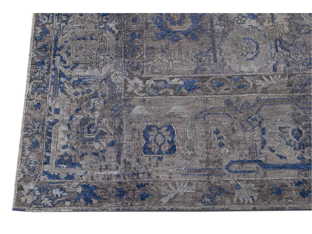 New Modern Contemporary Abstract Wool Rug 10 X 14