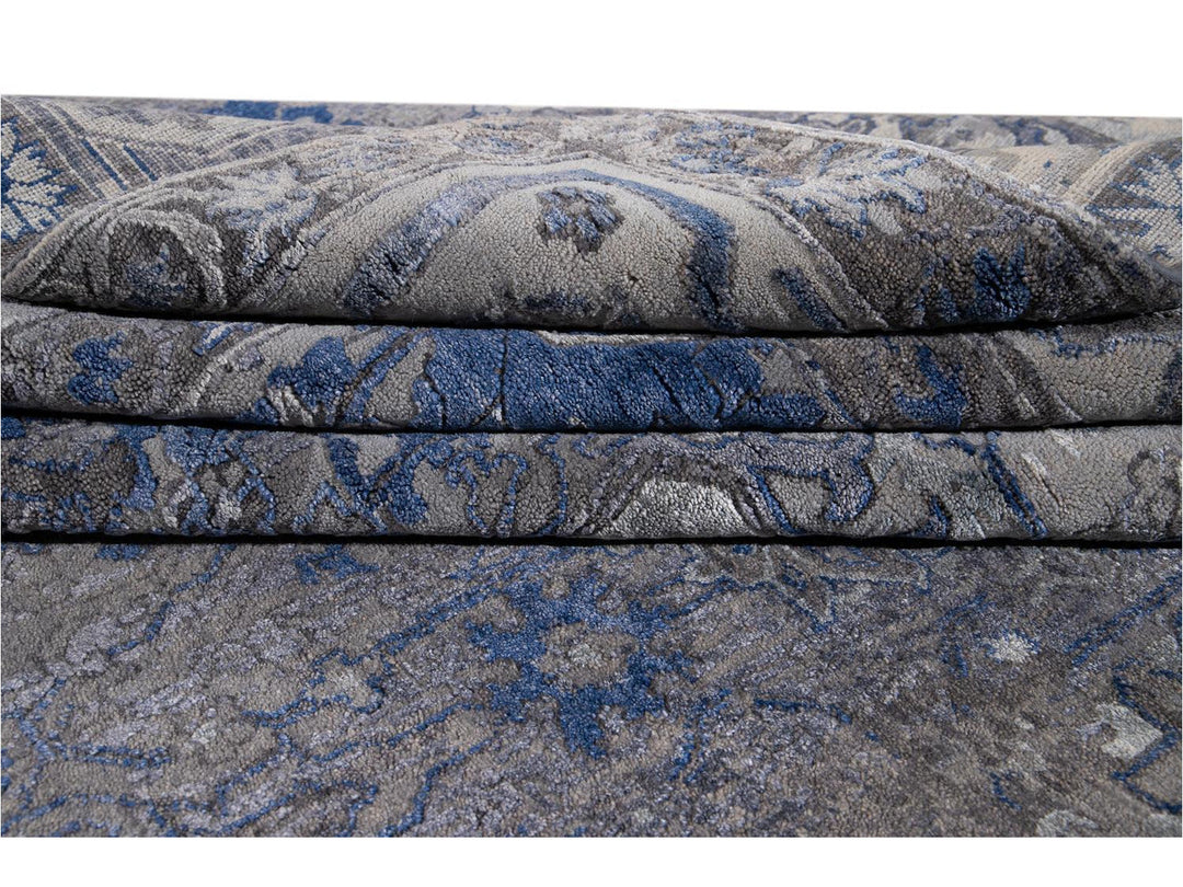 New Modern Contemporary Abstract Wool Rug 10 X 14