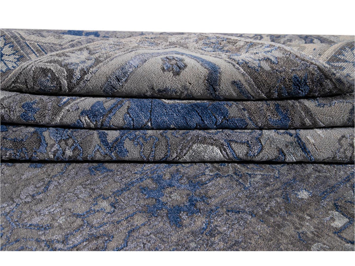 New Modern Contemporary Abstract Wool Rug 10 X 14