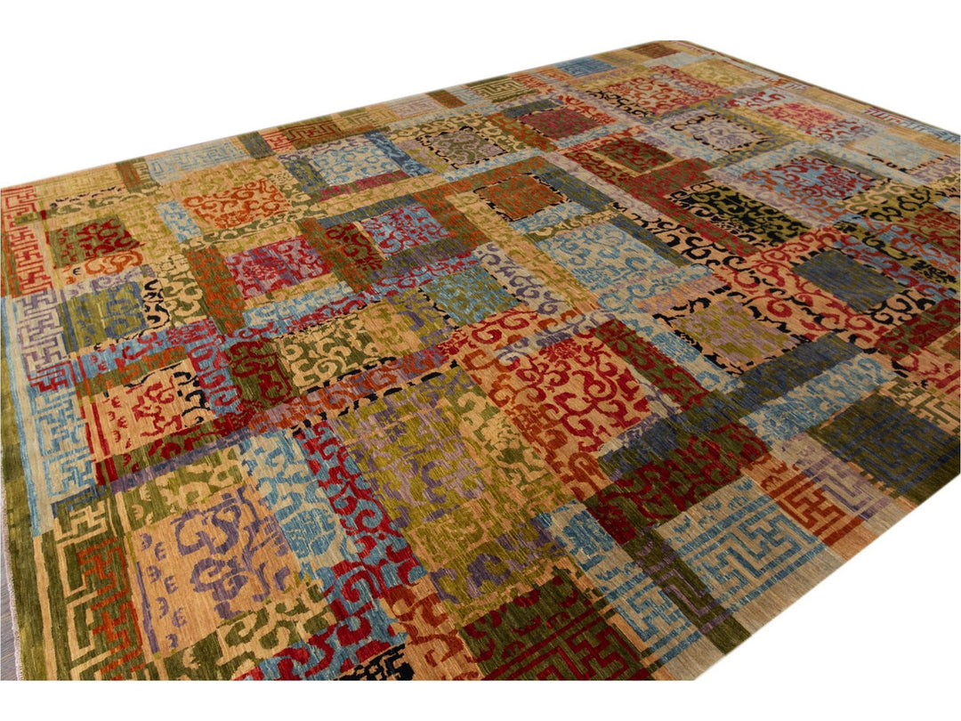 21st Century Modern Transitional Wool Rug