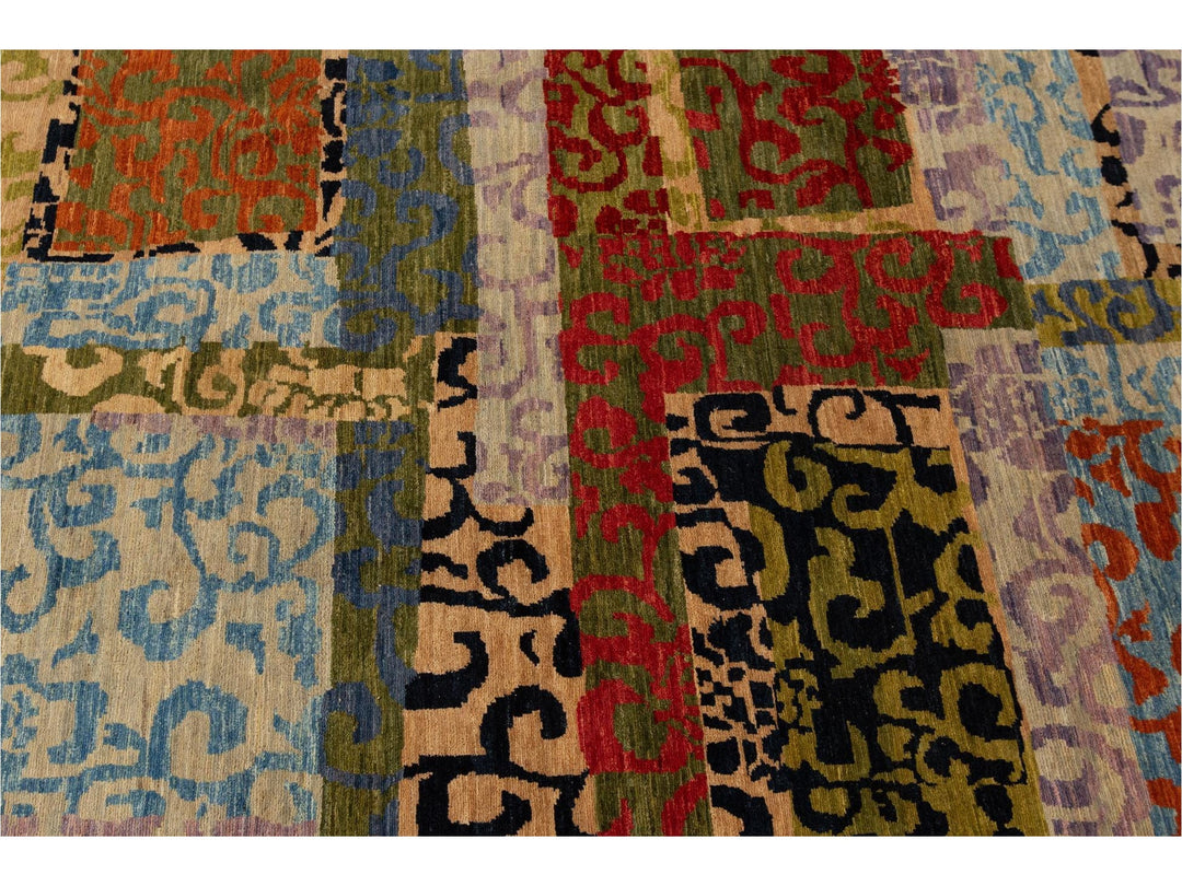 21st Century Modern Transitional Wool Rug