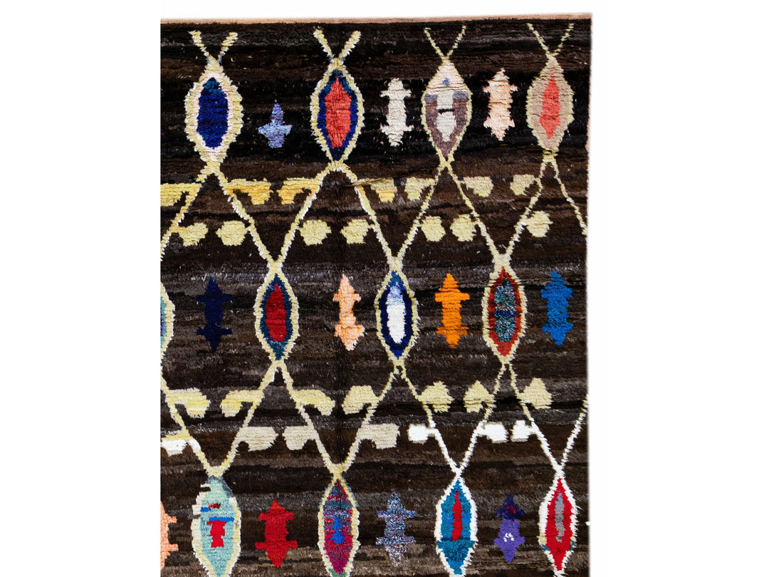 Modern Turkish Tulu Wool Rug 10 X 13