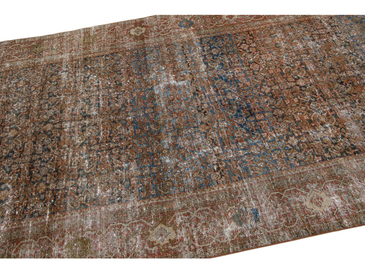 Antique Mahal Wool Rug 5 X 10