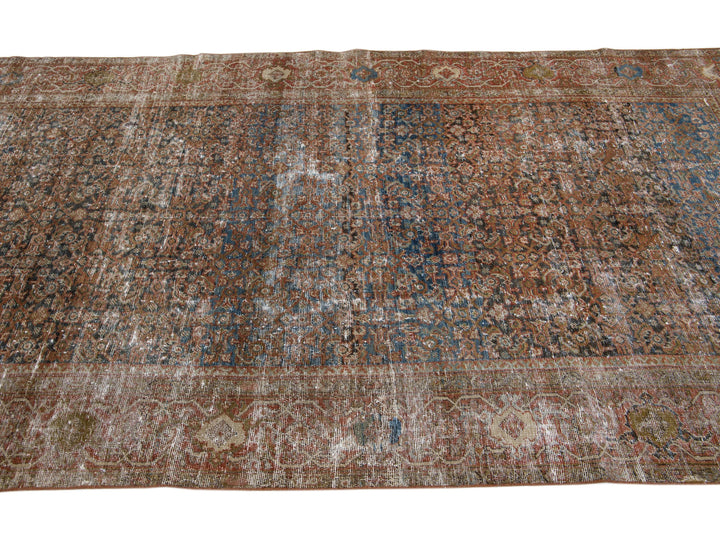Antique Mahal Wool Rug 5 X 10