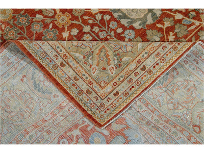 Vintage Tabriz Wool Rug 10 X 13