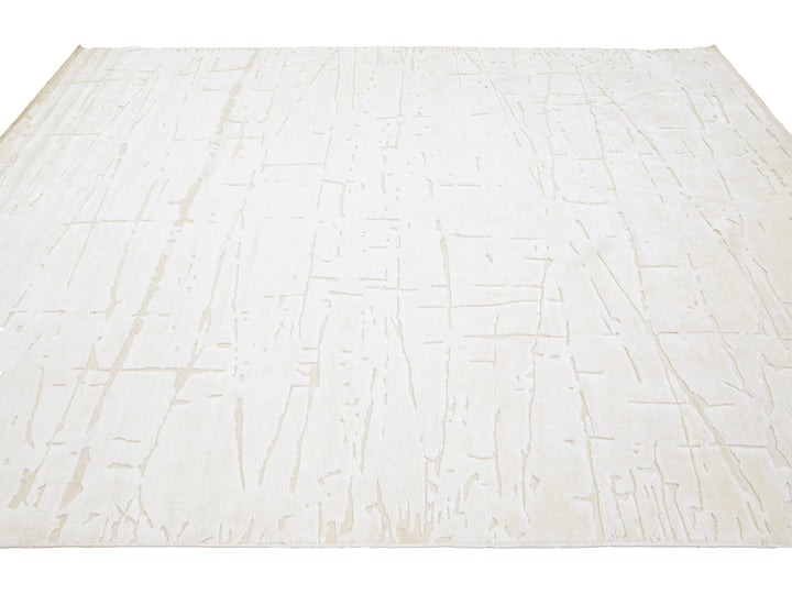 Modern Moroccan Wool Rug 8 X 10