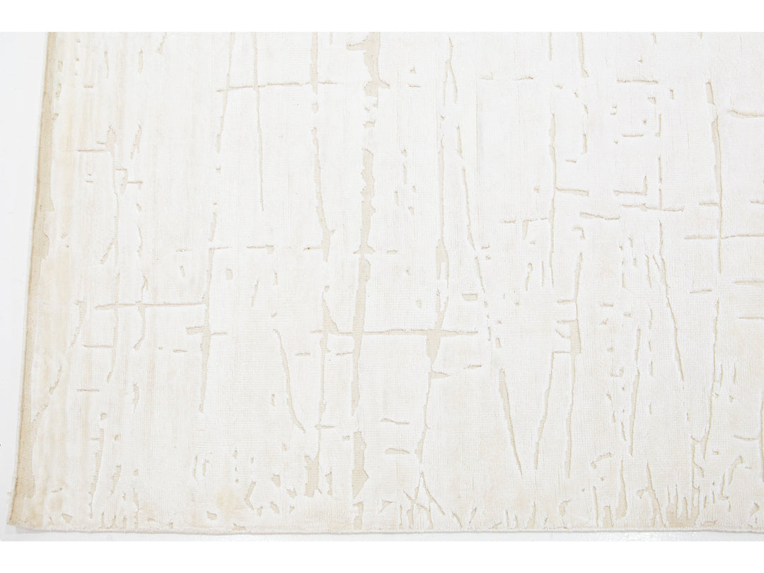 Modern Moroccan Wool Rug 8 X 10