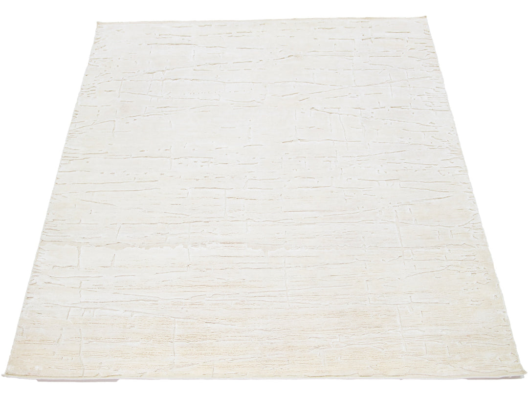 Modern Moroccan Wool Rug 8 X 10