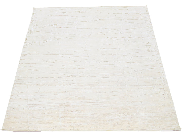 Modern Moroccan Wool Rug 8 X 10