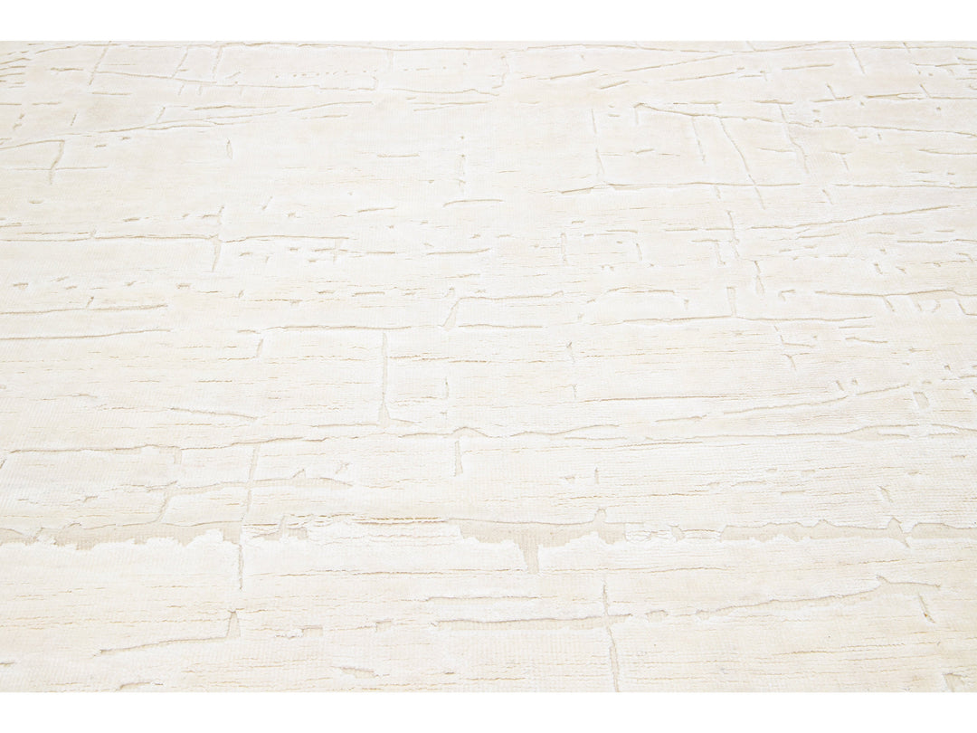 Modern Moroccan Wool Rug 8 X 10