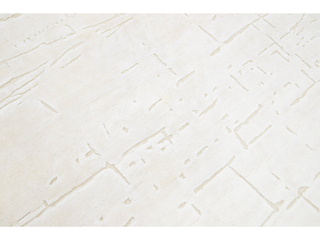 Modern Moroccan Wool Rug 8 X 10