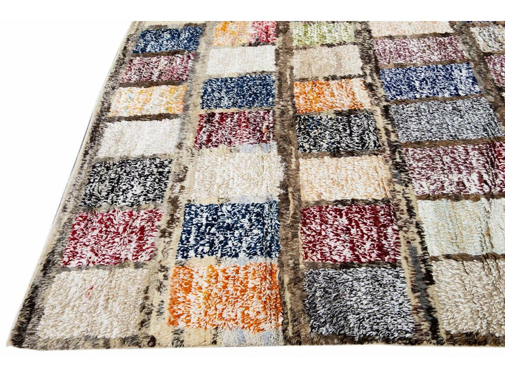Modern Turkish Tulu Wool Rug 10 X 15
