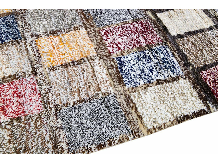 Modern Turkish Tulu Wool Rug 10 X 15