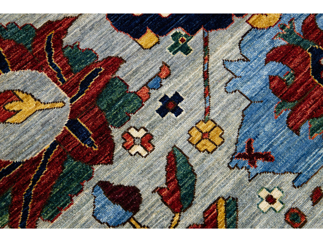 Modern Serapi Wool Rug 9 X 12