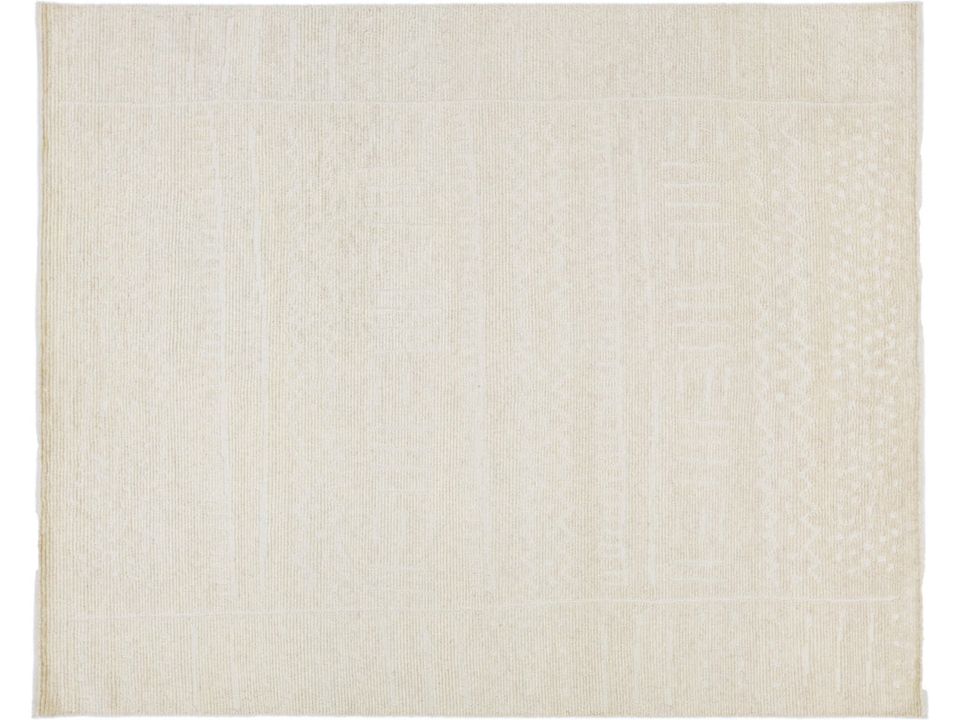 Modern Moroccan Wool Rug 8 X 10