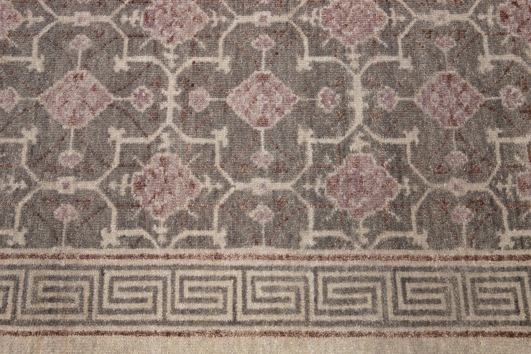 Modern Khotan Wool Rug 12 X 15