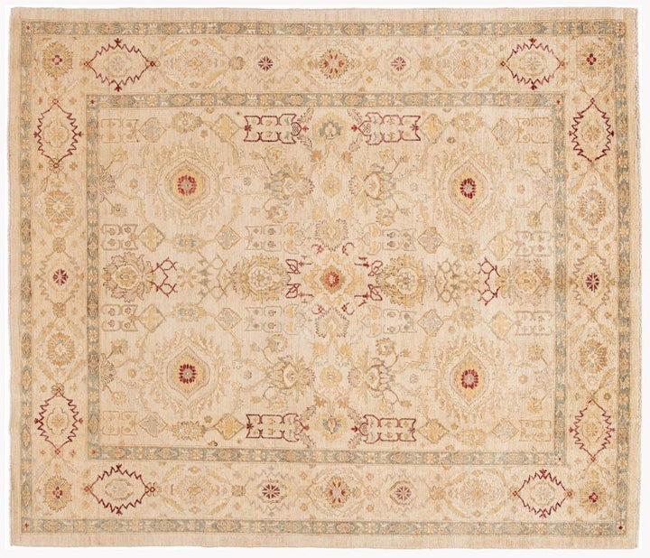21st Century Contemporary Peshawar Wool Rug 8 X 10
