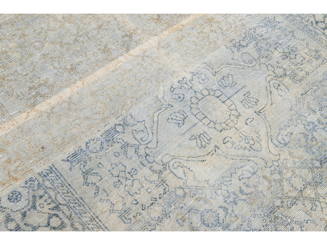 Antique Mahal Wool Rug 5 X 10