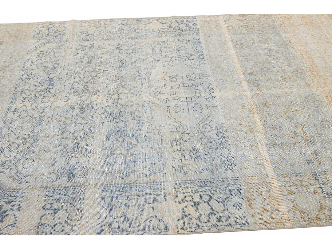 Antique Mahal Wool Rug 5 X 10